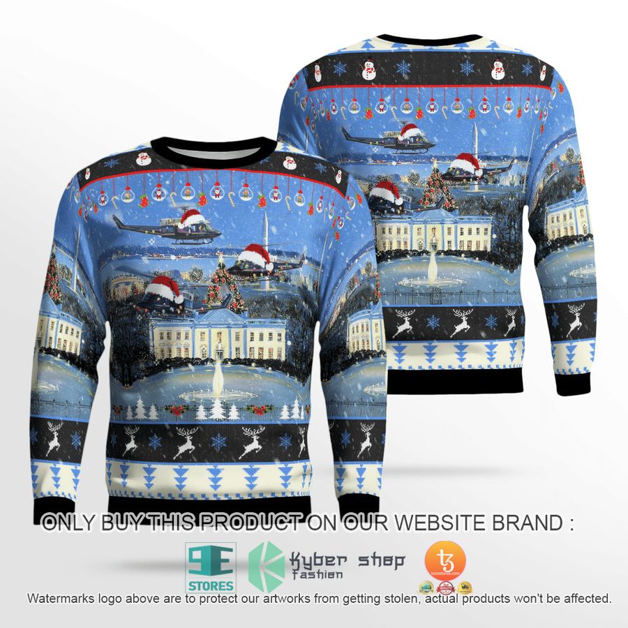 NEW US Air Force Bell UH-1N Twin Huey of the 1st Helicopter Squadron flying over Washington DC Christmas Sweatshirt, Sweater 2 us air force bell uh 1n twin huey of the 1st helicopter squadron flying over washington dc christmas sweater sweatshirt 2 7229