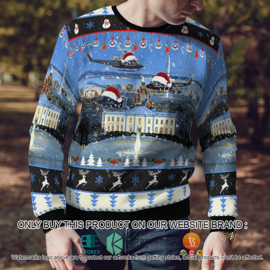 NEW US Air Force Bell UH-1N Twin Huey of the 1st Helicopter Squadron flying over Washington DC Christmas Sweatshirt, Sweater 8 us air force bell uh 1n twin huey of the 1st helicopter squadron flying over washington dc christmas sweater sweatshirt 8 46344