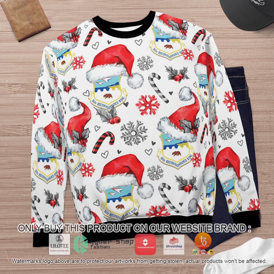 HOT US Air Force California Air National Guard 16 Attack Wing Christmas Sweater 11 us air force california air national guard 16 attack wing christmas 3d sweater 11 99641