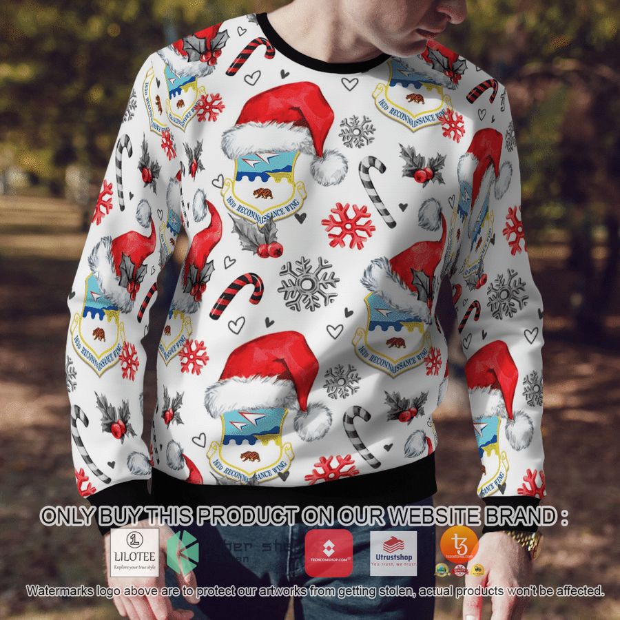 HOT US Air Force California Air National Guard 16 Attack Wing Christmas Sweater 3 us air force california air national guard 16 attack wing christmas 3d sweater 3 20340