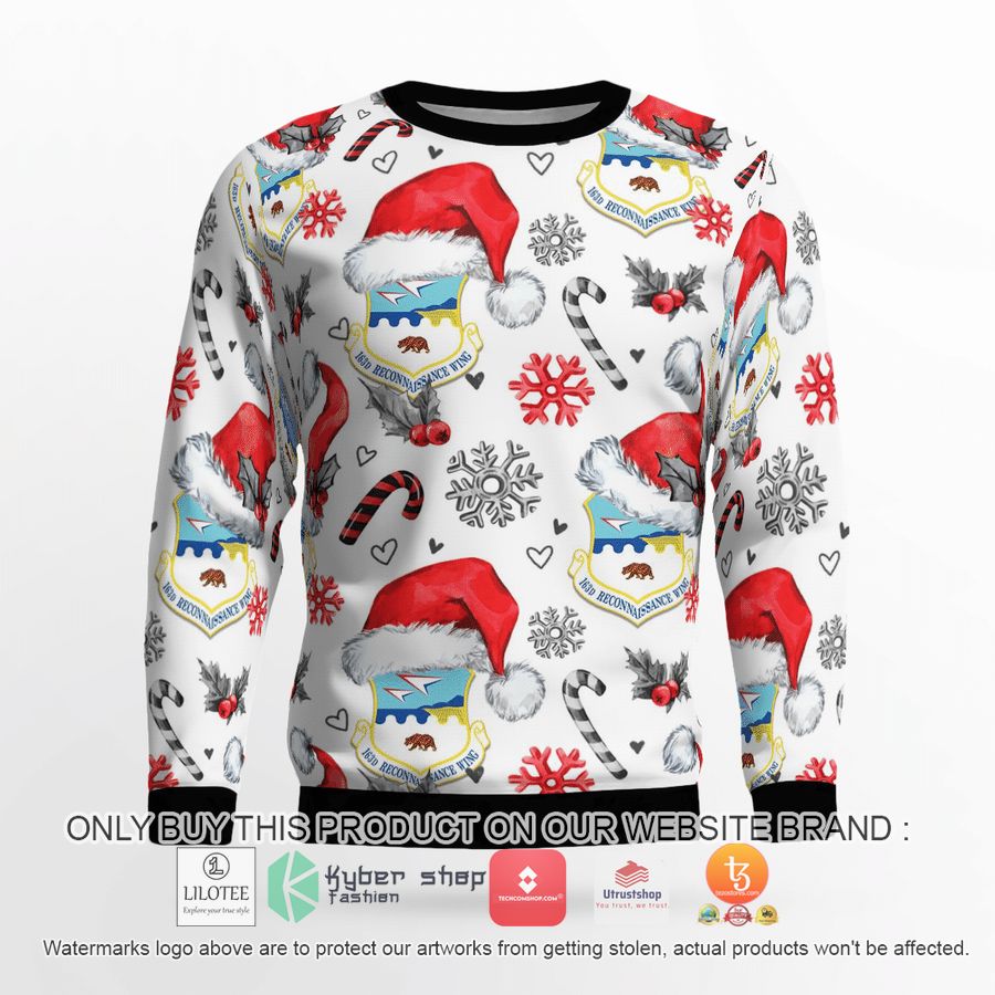 HOT US Air Force California Air National Guard 16 Attack Wing Christmas Sweater 7 us air force california air national guard 16 attack wing christmas 3d sweater 7 73622