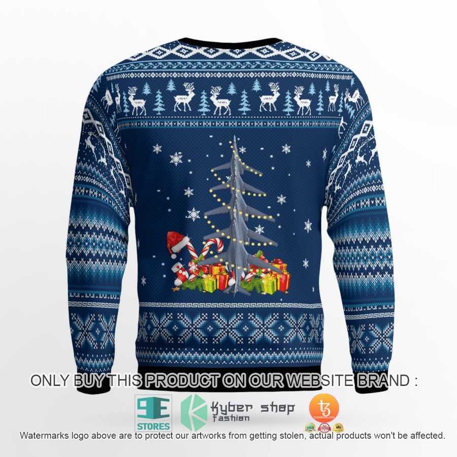 NEW US Air Force Rockwell B-1 Lancer Christmas Sweatshirt, Sweater 6 us air force rockwell b 1 lancer christmas sweater sweatshirt 6 99190