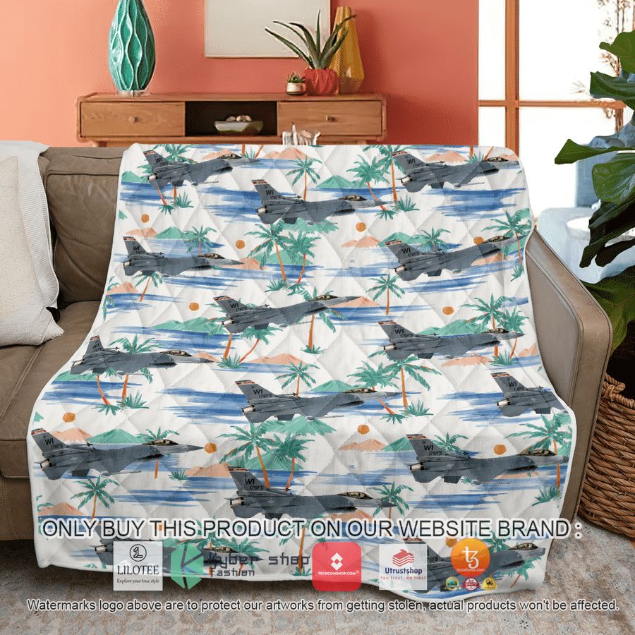HOT US Air Force Wisconsin Air National Guard 115th Fighter Wing F-16 Fighting Falcon Quilt 9 us air force wisconsin air national guard 115th fighter wing f 16 fighting falcon quilt blanket 9 11320