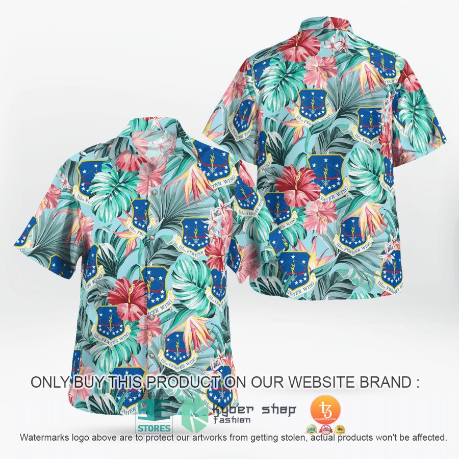 NEW US Air Force Wisconsin Air National Guard 115th Fighter Wing Hawaii Shirt 16 us air force wisconsin air national guard 115th fighter wing hawaiian shirt 1 51939