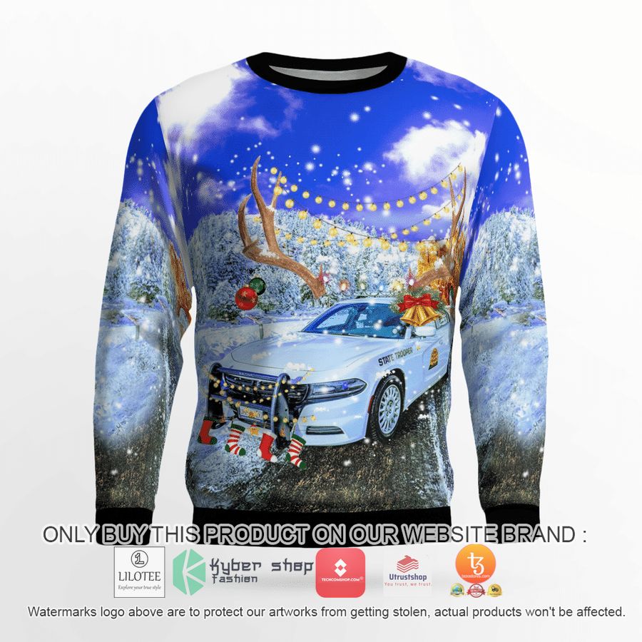 HOT Utah Highway Patrol Christmas Sweater 9 utah highway patrol christmas 3d sweater 9 63547