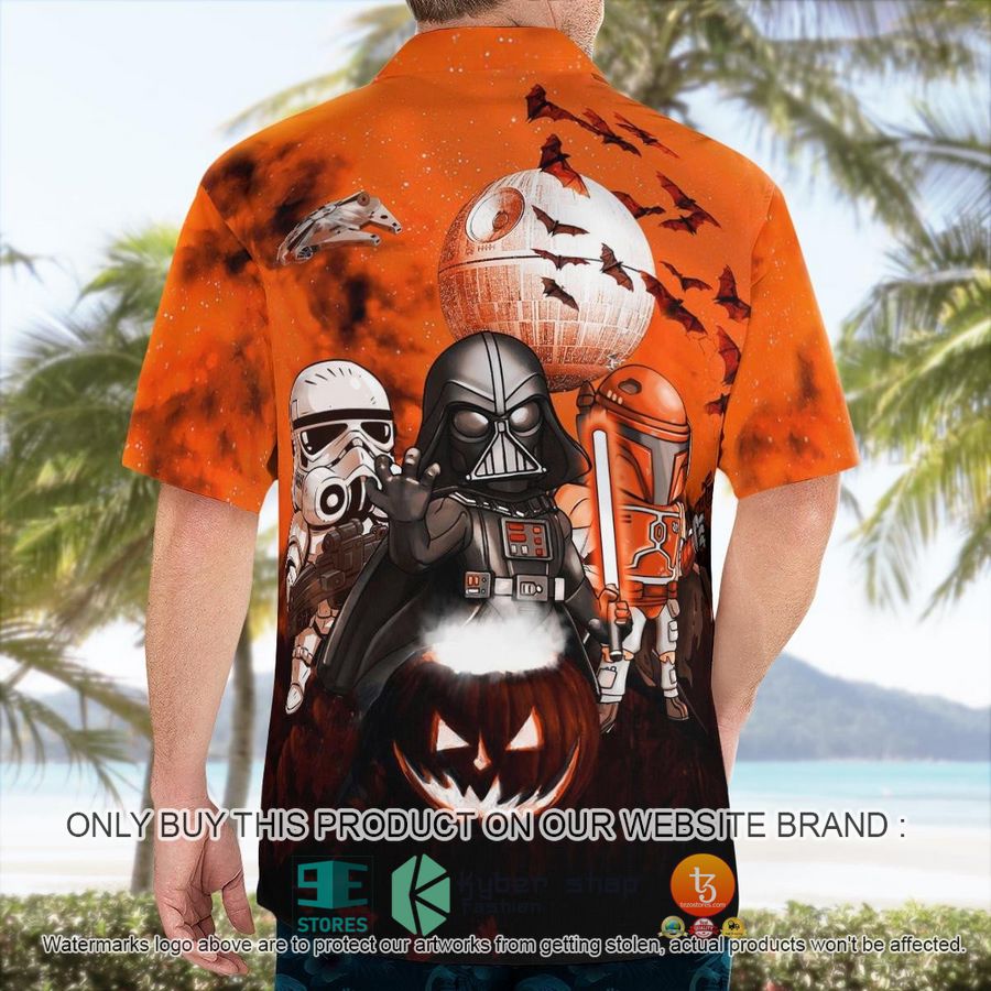 vader boba fett trooper halloween night pumpkin hawaiian shirt 3 6359
