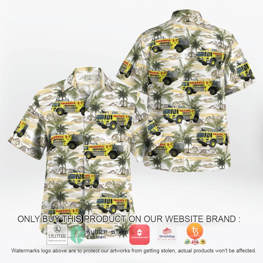 valdosta georgia fire department valdosta regional airport fire station hawaiian shirt 2 45156