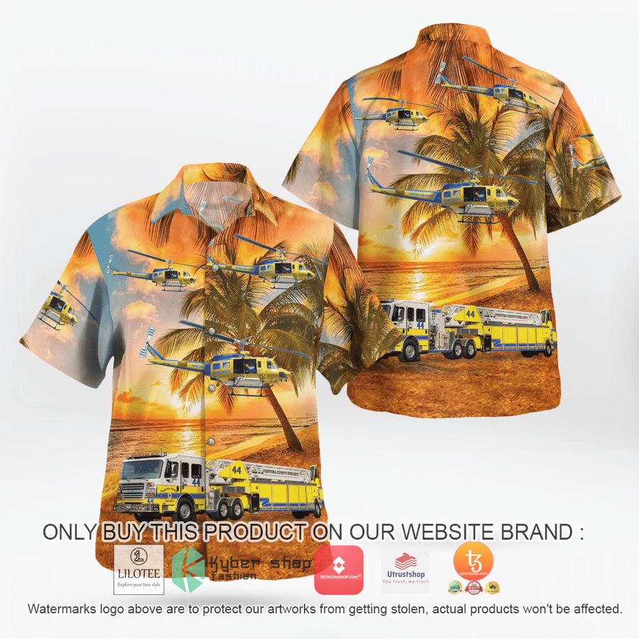 ventura county fire department air unit fire support bell hh 1h quint 44 2018 rosenbauer tandem axle tda hawaiian shirt 1 36363