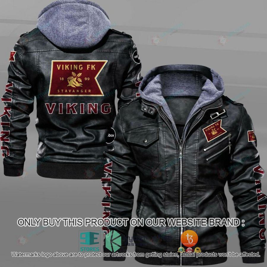 viking fotballklubb leather jacket 1 4409