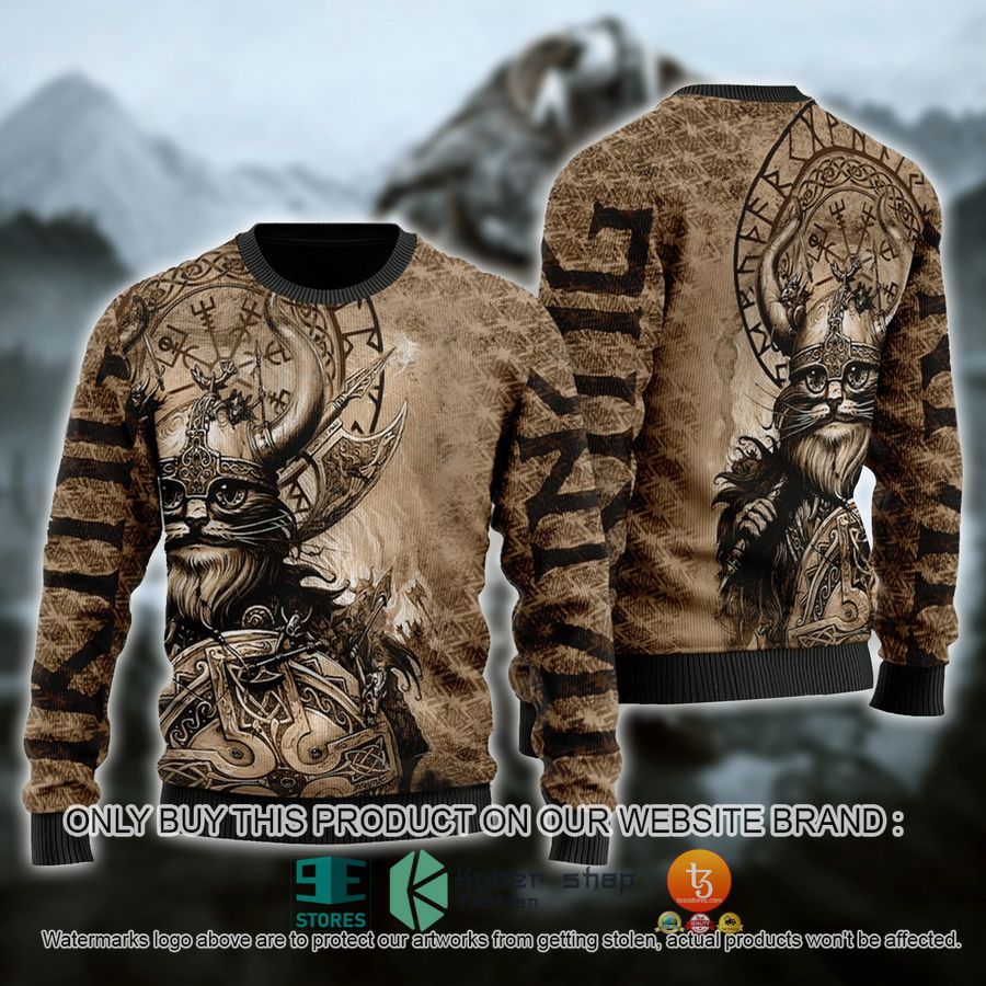 viking odin ugly sweater 1 24151