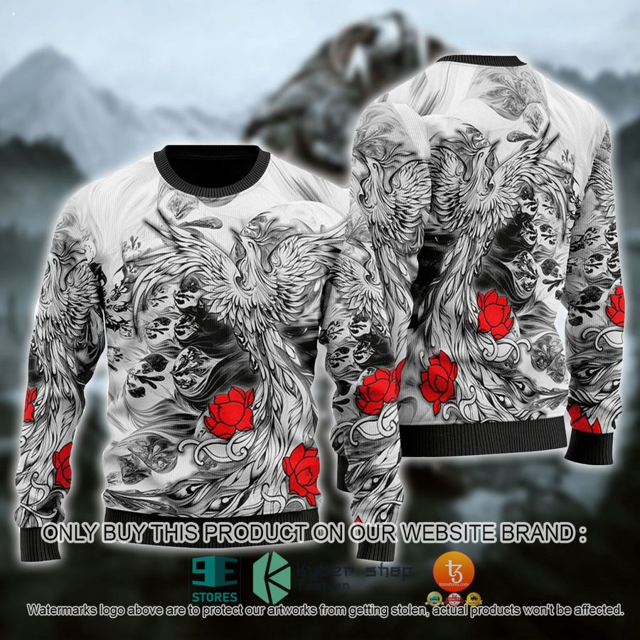 HOT Viking Phoenix Ugly Christmas Sweater 4 viking phoenix ugly christmas sweater 4 34445