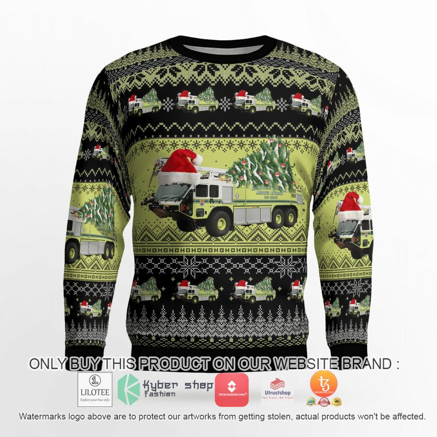 HOT Virginia Metropolitan Washington Airports Authority Fire and Rescue Department Christmas Sweater 4 virginia metropolitan washington airports authority fire and rescue department christmas 3d sweater 4 47454