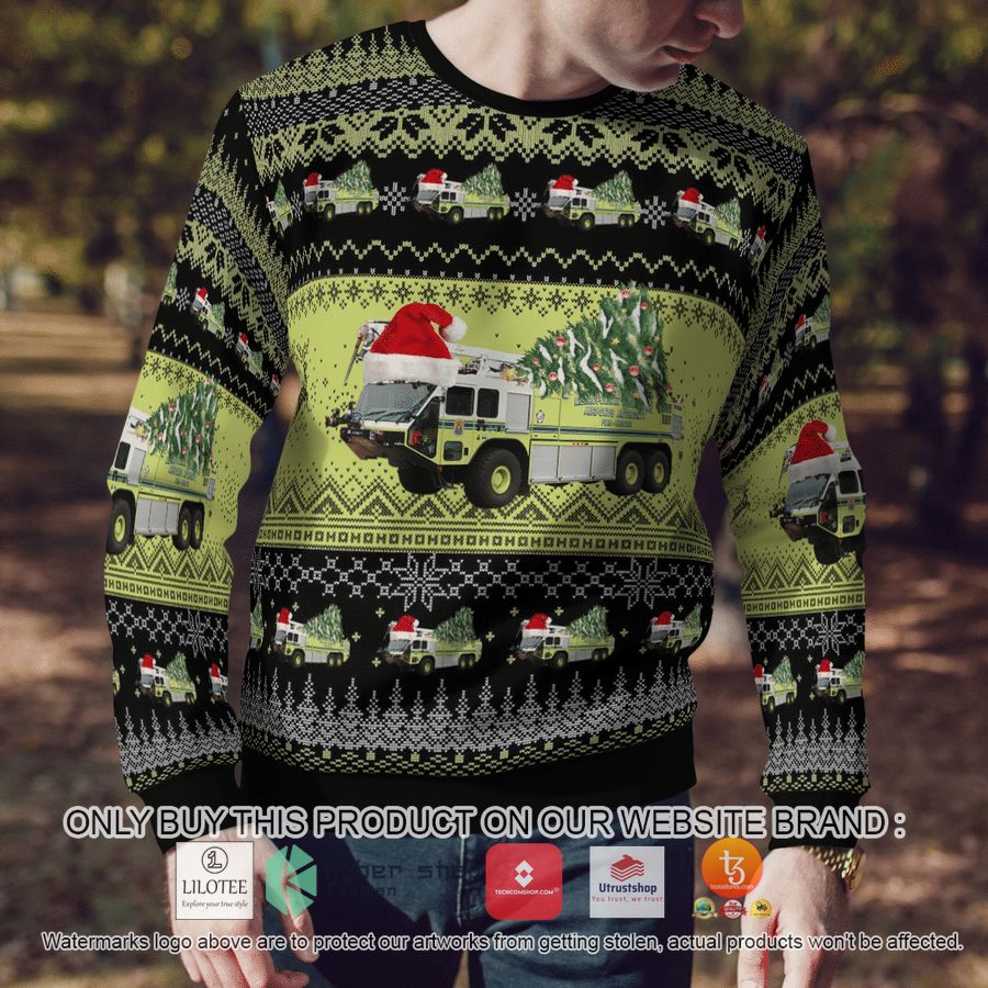 HOT Virginia Metropolitan Washington Airports Authority Fire and Rescue Department Christmas Sweater 7 virginia metropolitan washington airports authority fire and rescue department christmas 3d sweater 7 33793