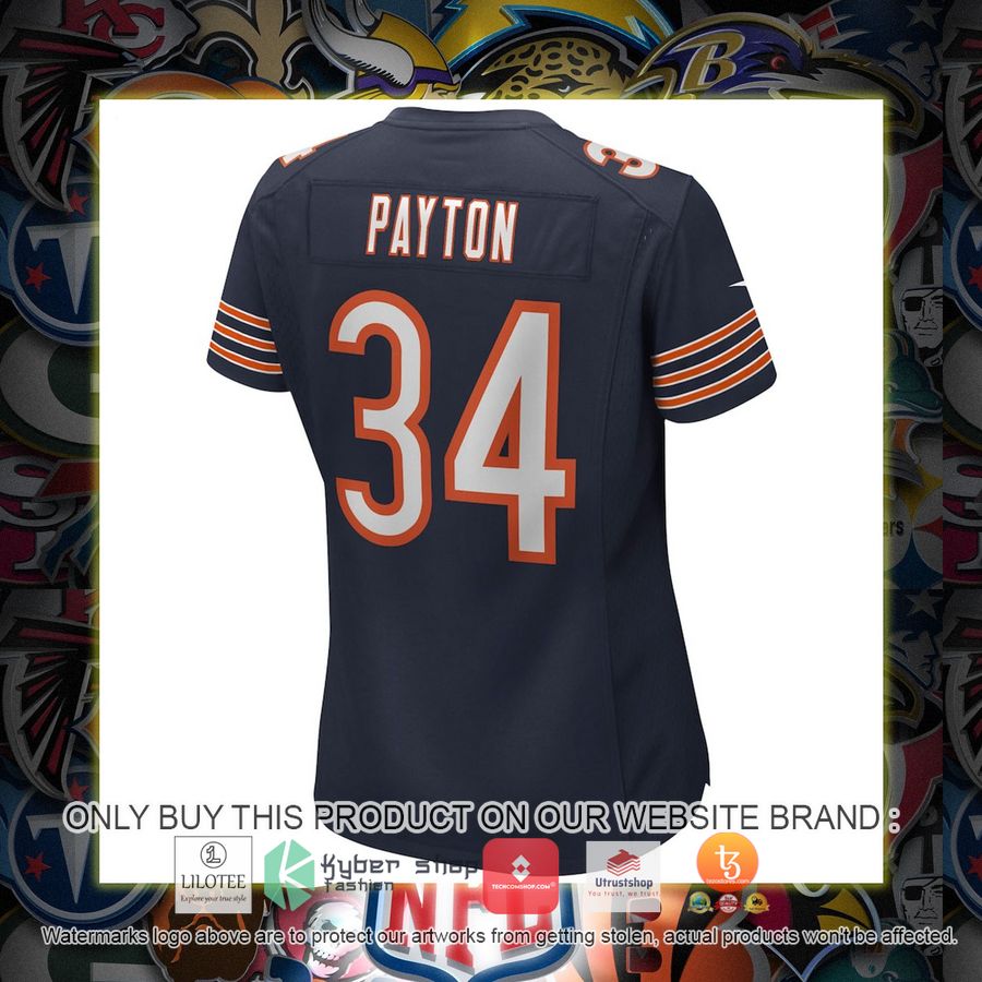 HOT Walter Payton Chicago Bears Nike Women's Game Retired Navy Football Jersey Shirt 3 walter payton chicago bears nike womens game retired navy football jersey 3 31605