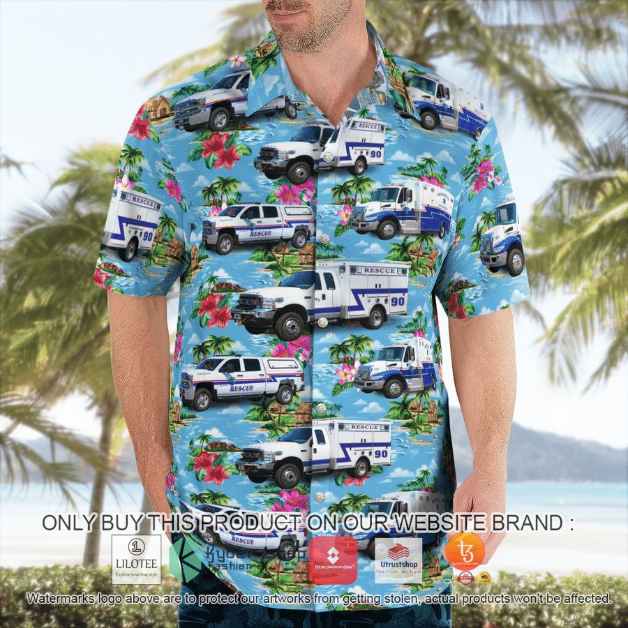 HOT Washington County, Rhode Island, Charlestown Ambulance Rescue Service Hawaiian Shirt 7 washington county rhode island charlestown ambulance rescue service hawaiian shirt 7 86331