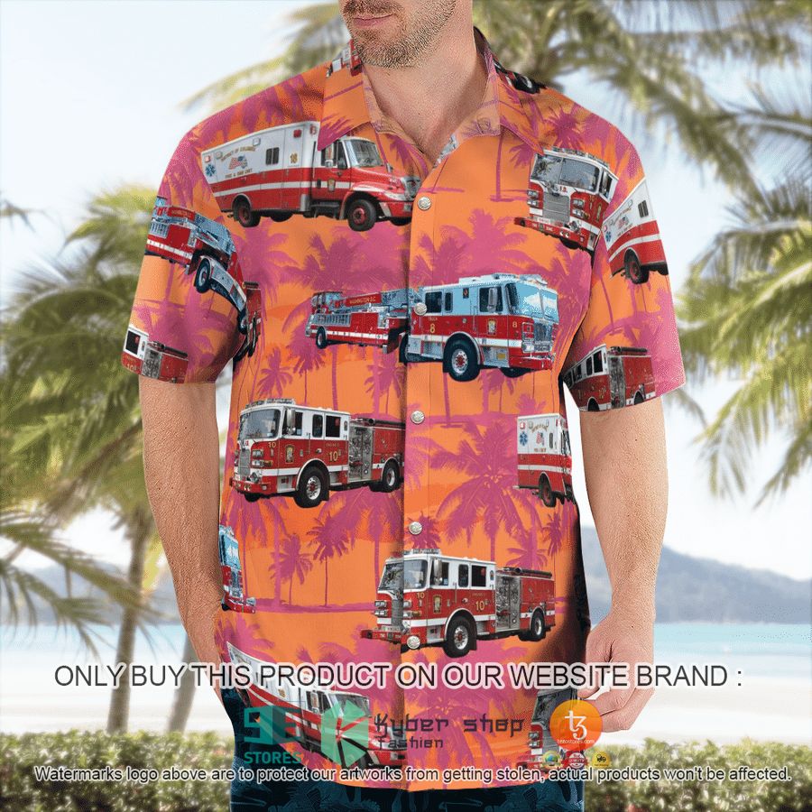 NEW Washington DC Fire & Emergency Medical Services Hawaii Shirt 6 washington dc fire emergency medical services hawaiian shirt 6 11202