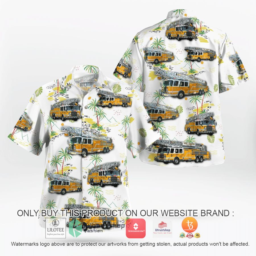 west chester fire department hawaiian shirt 1 38334