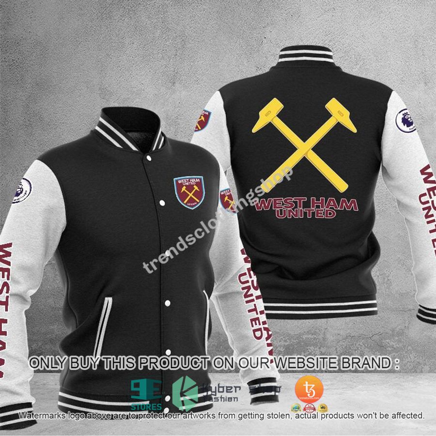 west ham united f c baseball jacket 1 93468