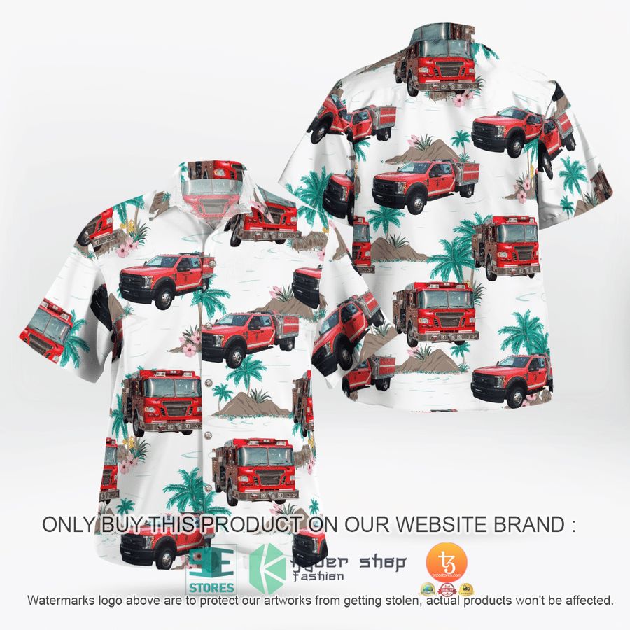 westmoreland county pennsylvania ligonier township volunteer fire department 1 waterford hawaiian shirt 1 68463