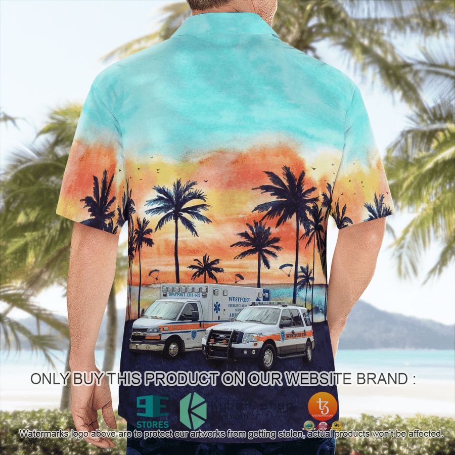 NEW Westport Connecticut Westport Volunteer Emergency Medical Service WVEMS Hawaii Shirt 7 westport connecticut westport volunteer emergency medical service wvems hawaiian shirt 7 76572