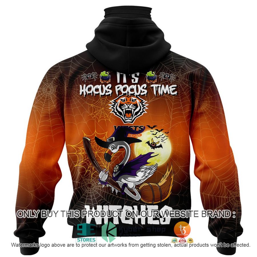 NEW Wests Tigers It's Hocus Pocus Time Halloween Flamingo Witches Hoodie, Shirt 6 wests tigers its hocus pocus time halloween flamingo witches shirt hoodie 6 37594
