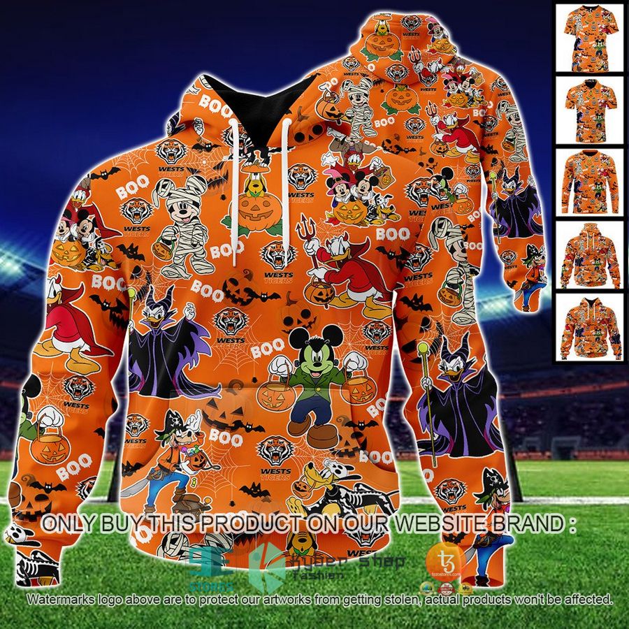 wests tigers mickey friends halloween shirt hoodie 1 53000