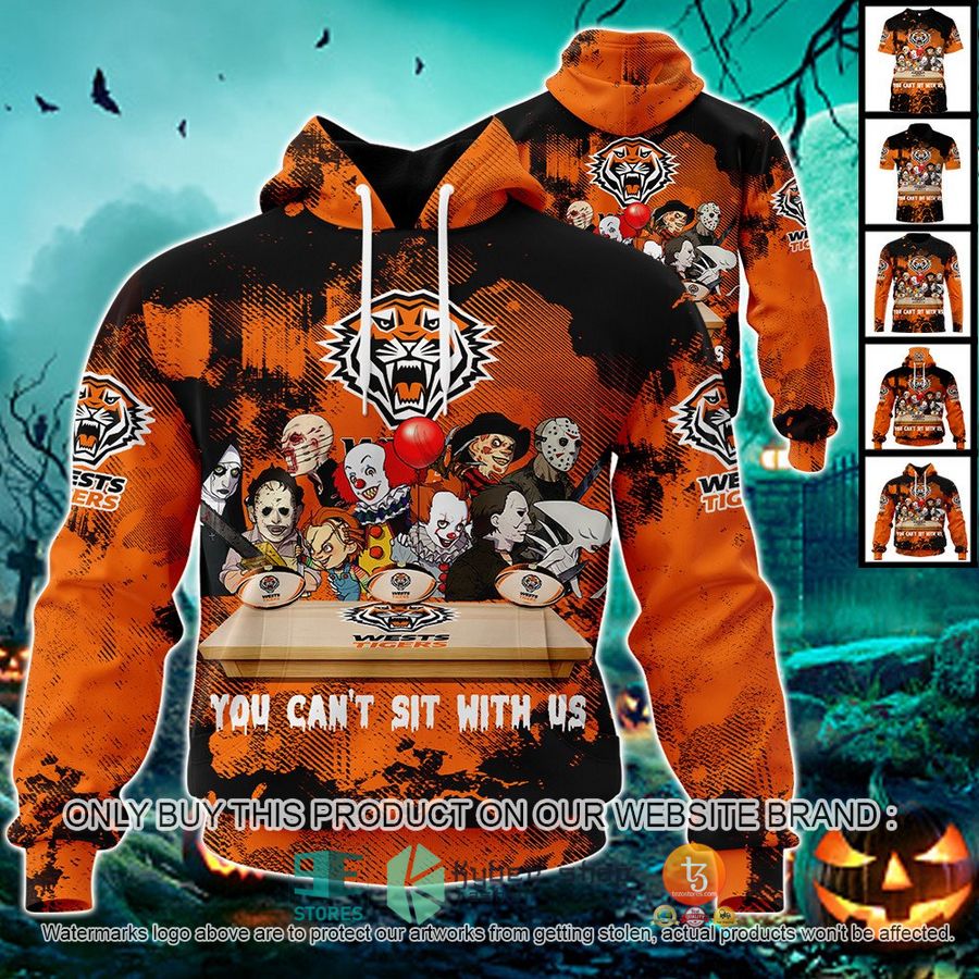 wests tigers you cant sit with us horror movies characters shirt hoodie 1 49063