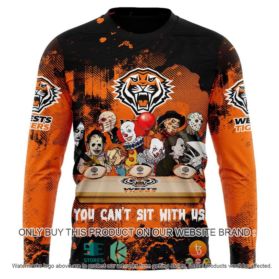 NEW Wests Tigers You Can't Sit With Us Horror Movies Characters Hoodie, Shirt 11 wests tigers you cant sit with us horror movies characters shirt hoodie 11 56927