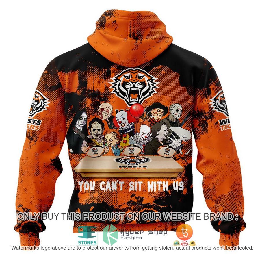 NEW Wests Tigers You Can't Sit With Us Horror Movies Characters Hoodie, Shirt 3 wests tigers you cant sit with us horror movies characters shirt hoodie 3 26188