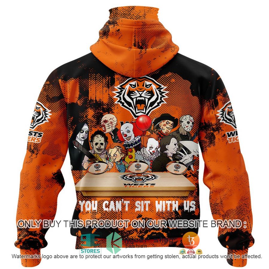 NEW Wests Tigers You Can't Sit With Us Horror Movies Characters Hoodie, Shirt 6 wests tigers you cant sit with us horror movies characters shirt hoodie 6 62601