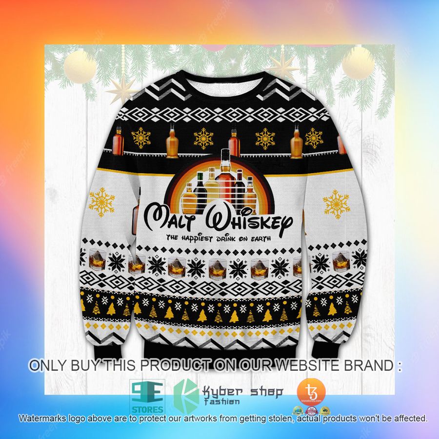 HOT Whisky The Happiest Drink On Earth Ugly Sweater 3 whisky the happiest drink on earth ugly sweater 3 87475