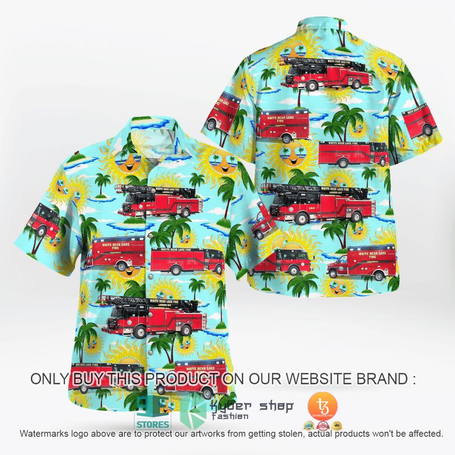 white bear lake fire department hawaiian shirt 1 43399