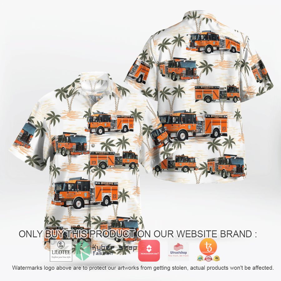 wiconisco fire co hawaiian shirt 2 8123