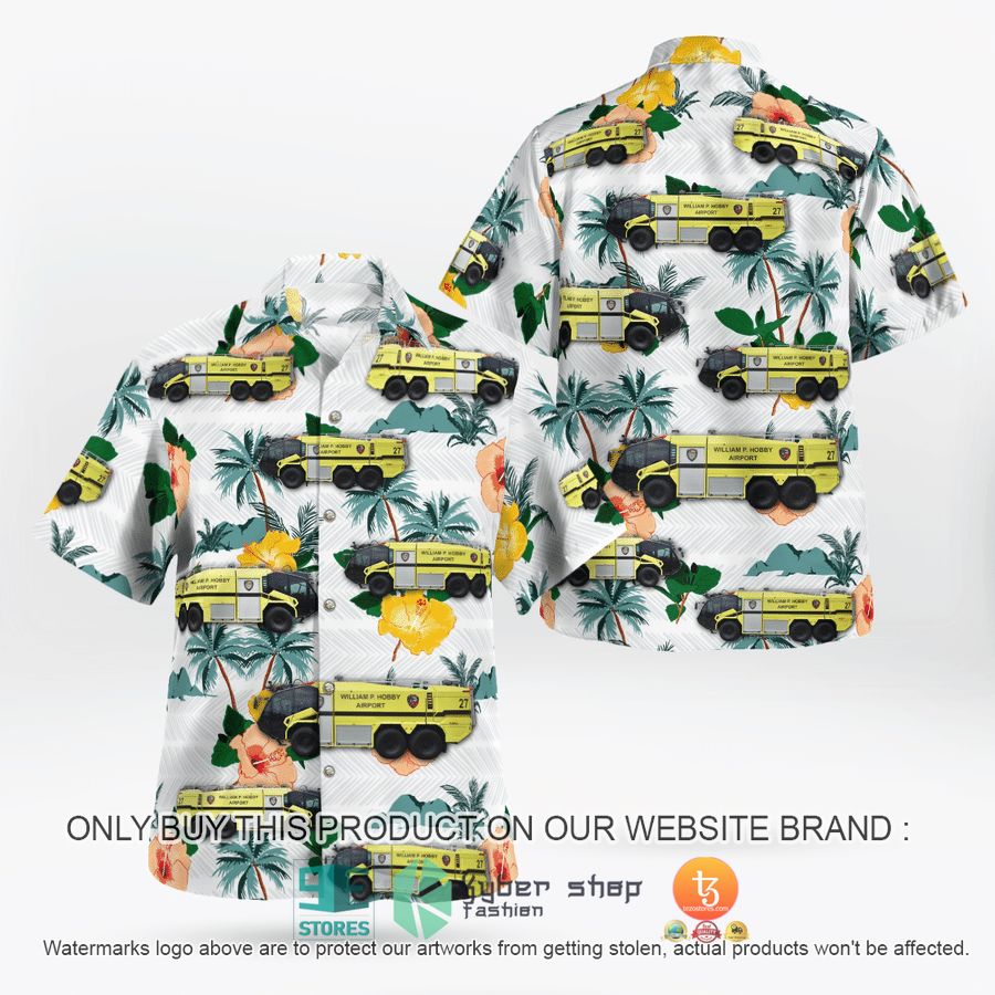 NEW William P. Hobby Airport Houston Fire Department Hawaii Shirt 16 william p hobby airport houston fire department hawaiian shirt 1 29524
