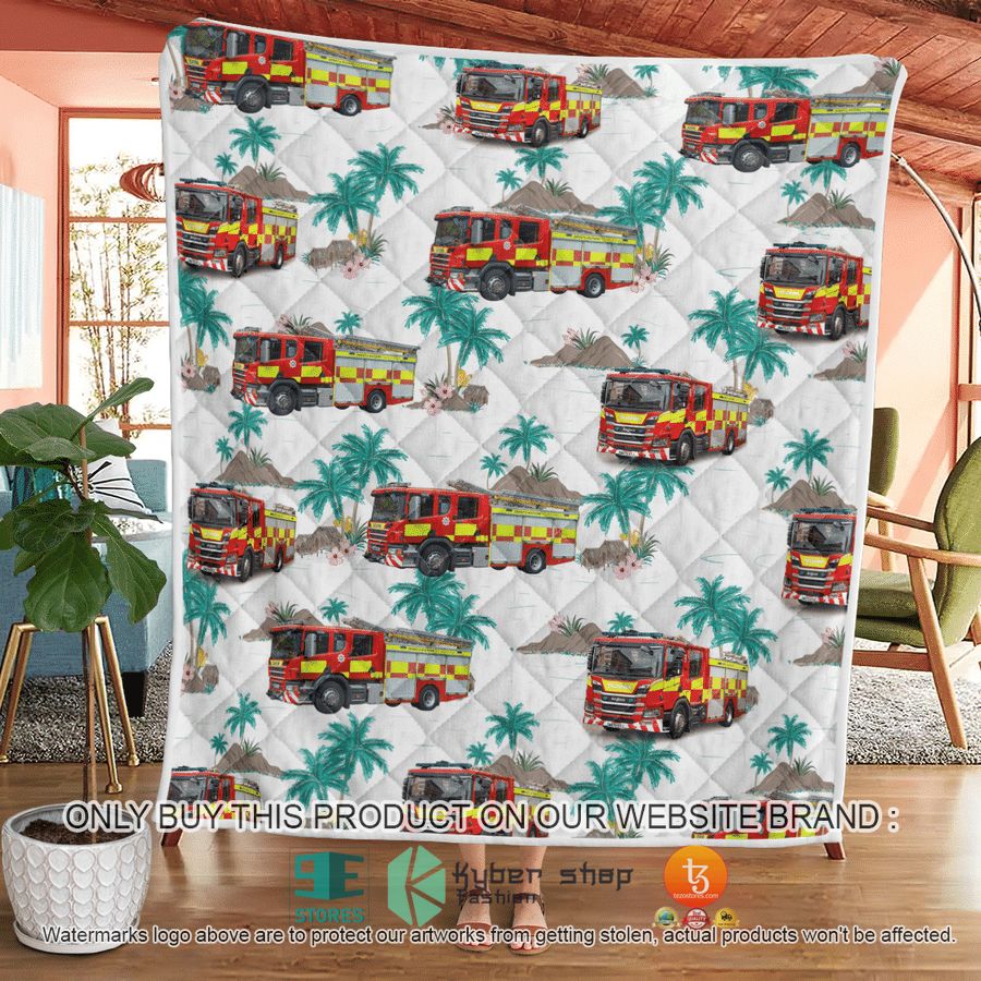 NEW Wiltshire Fire and Rescue Service Blanket 8 wiltshire fire and rescue service quilt blanket 8 7932