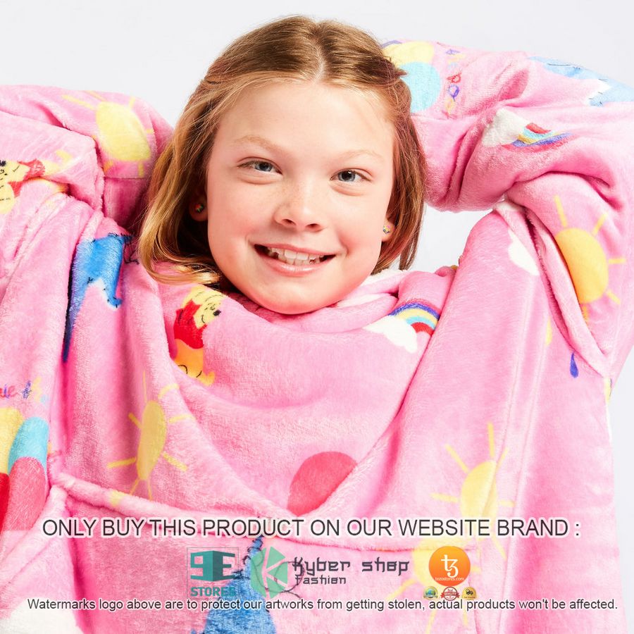 NEW Winnie-the-Pooh and friends balloon pink Fleece Hoodie Blanket 4 winnie the pooh and friends balloon pink sherpa hoodie blanket 4 83042