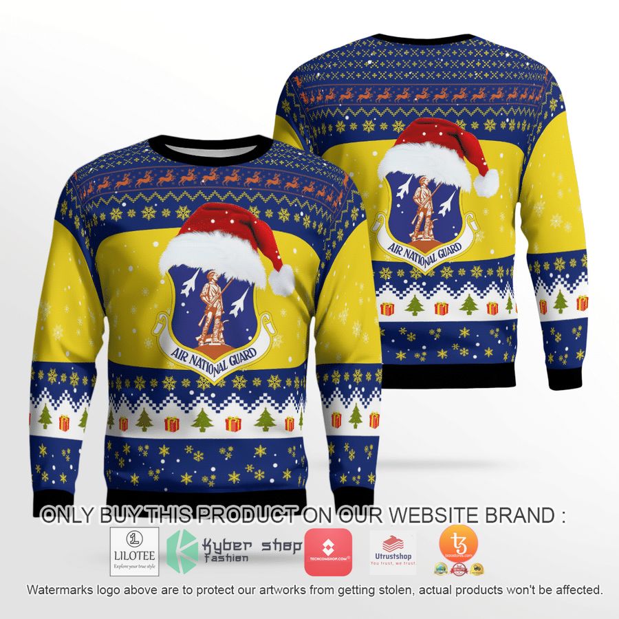 wisconsin air national guard christmas 3d sweater 1 48988