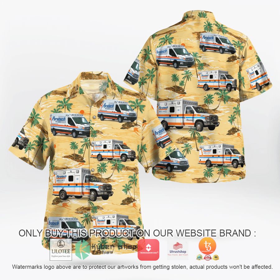wisconsin paratech ambulance service hawaiian shirt 2 44972