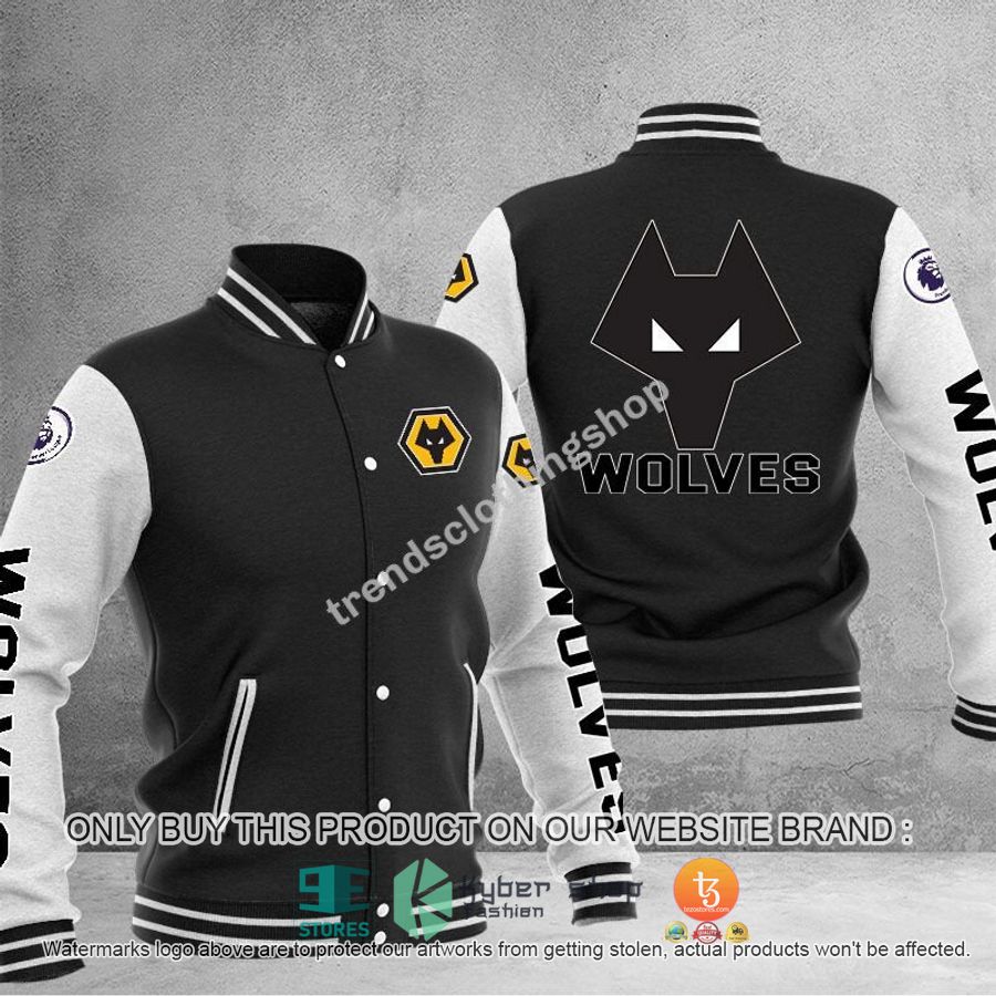 wolverhampton wanderers f c baseball jacket 1 56693
