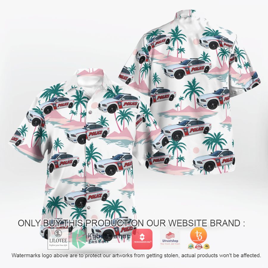 woodville police department dodge charger texas hawaiian shirt 2 36371