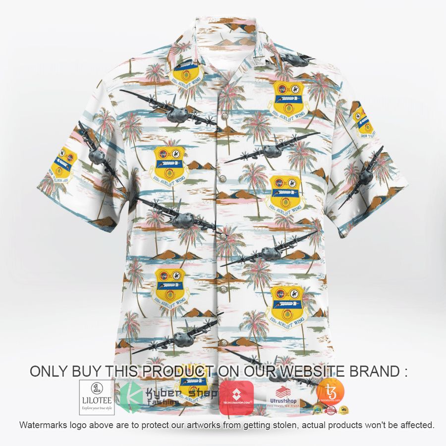 HOT Wyoming Air National Guard 153d Air Lift Wing C-130H Hercules Hawaiian Shirt 8 wyoming air national guard 153d air lift wing c 130h hercules hawaiian shirt 8 480
