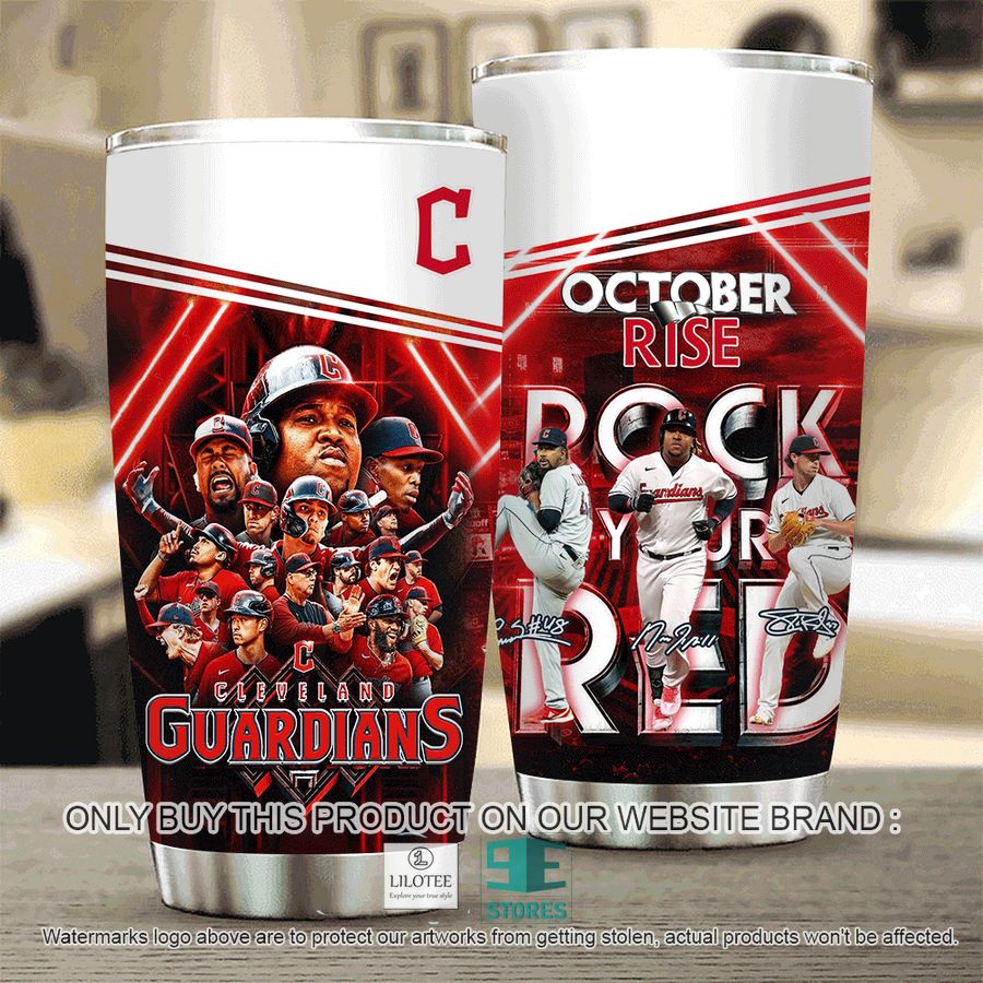 Cleveland Guardians Cleveland Indians October Rise Tumbler
