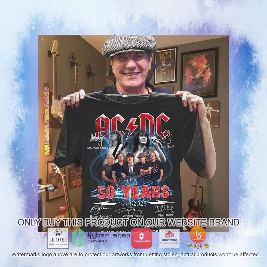 HOT AC DC Band 50 Years Thank You For The Memories 2D Hoodie, Shirt 3 ac dc band 50 years thank you for the memories 2d shirt hoodie 2 50251
