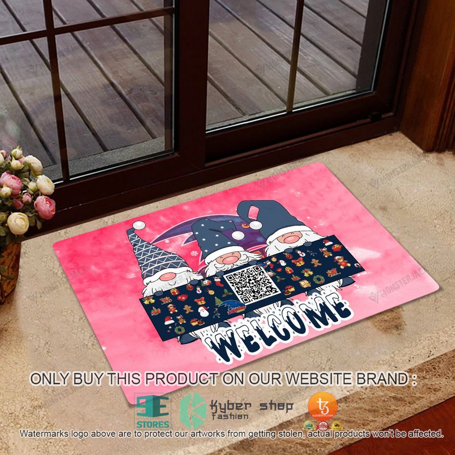 adelaide afl gnomes welcome qr code doormat 1 62467