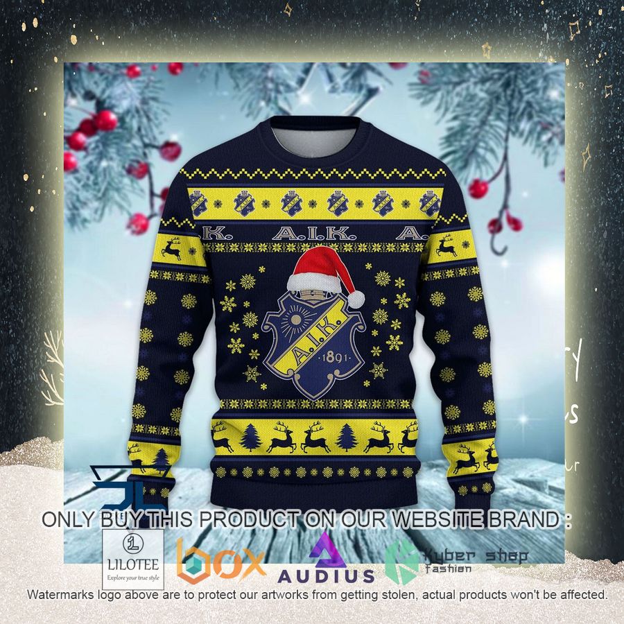AIK IF SHL Ugly Christmas Sweater 12 aik if shl ugly christmas sweater 12 53148