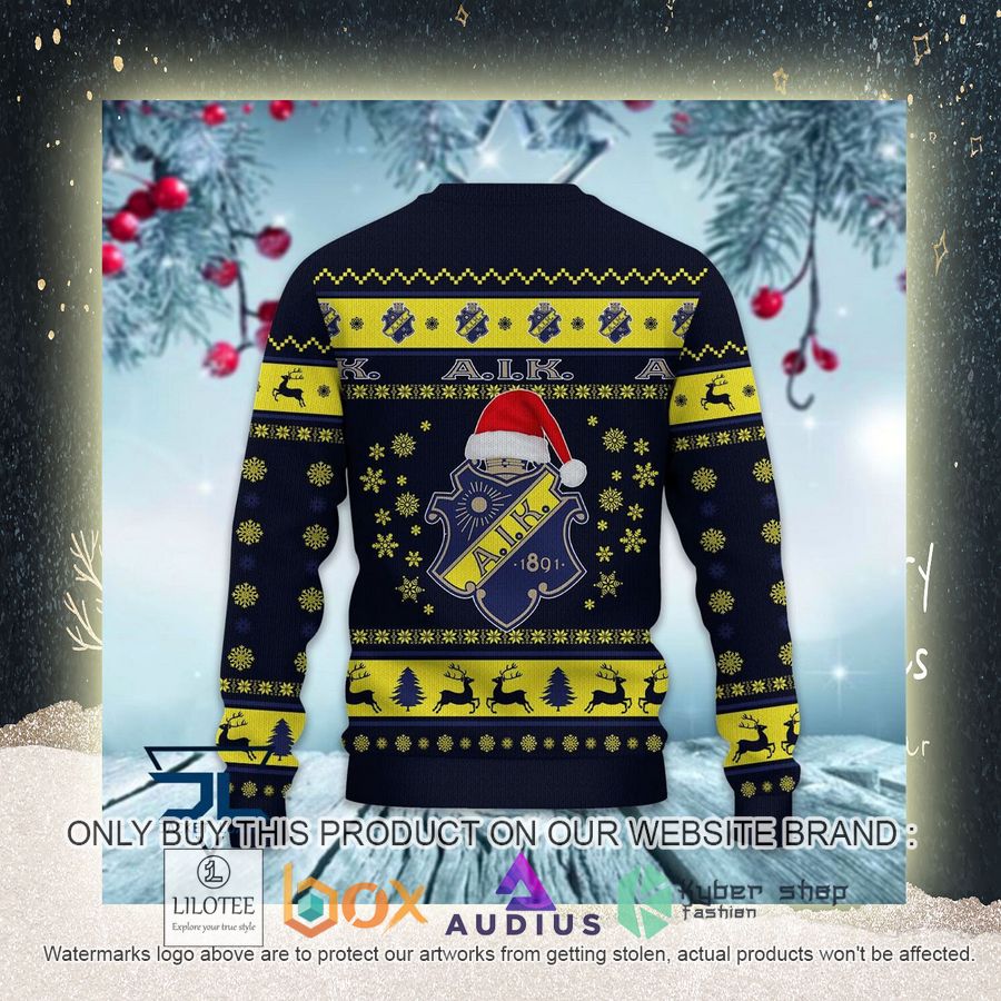 AIK IF SHL Ugly Christmas Sweater 8 aik if shl ugly christmas sweater 8 58653