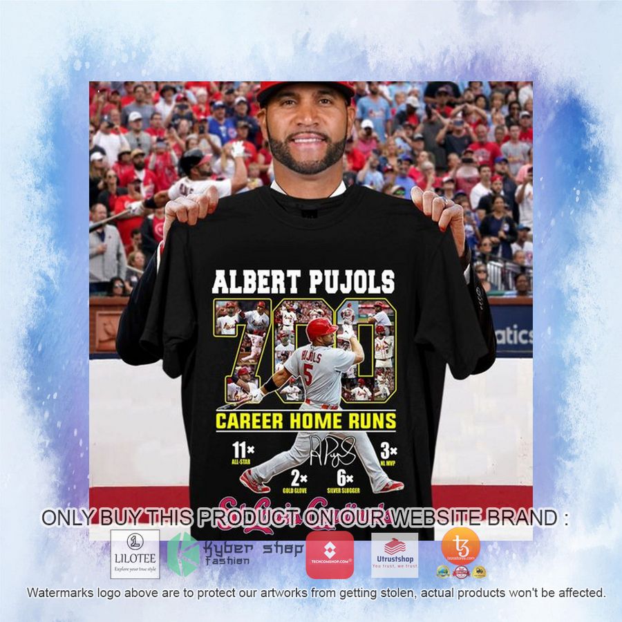 HOT Albert Pujols 700 Career Home Run St. Louis Cardinals 2D Hoodie, Shirt 3 albert pujols 700 career home run st louis cardinals 2d shirt hoodie 2 57345