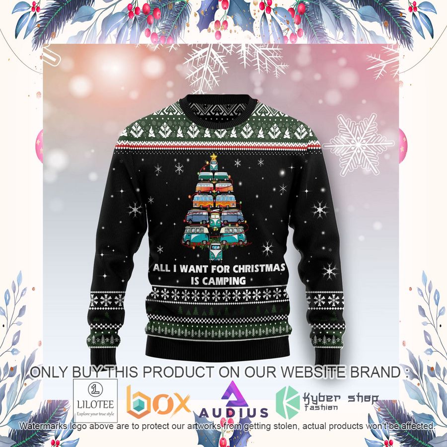 All I Want For Christmas Is Camping Ugly Christmas Sweater 10 all i want for christmas is camping ugly christmas sweater 10 69394
