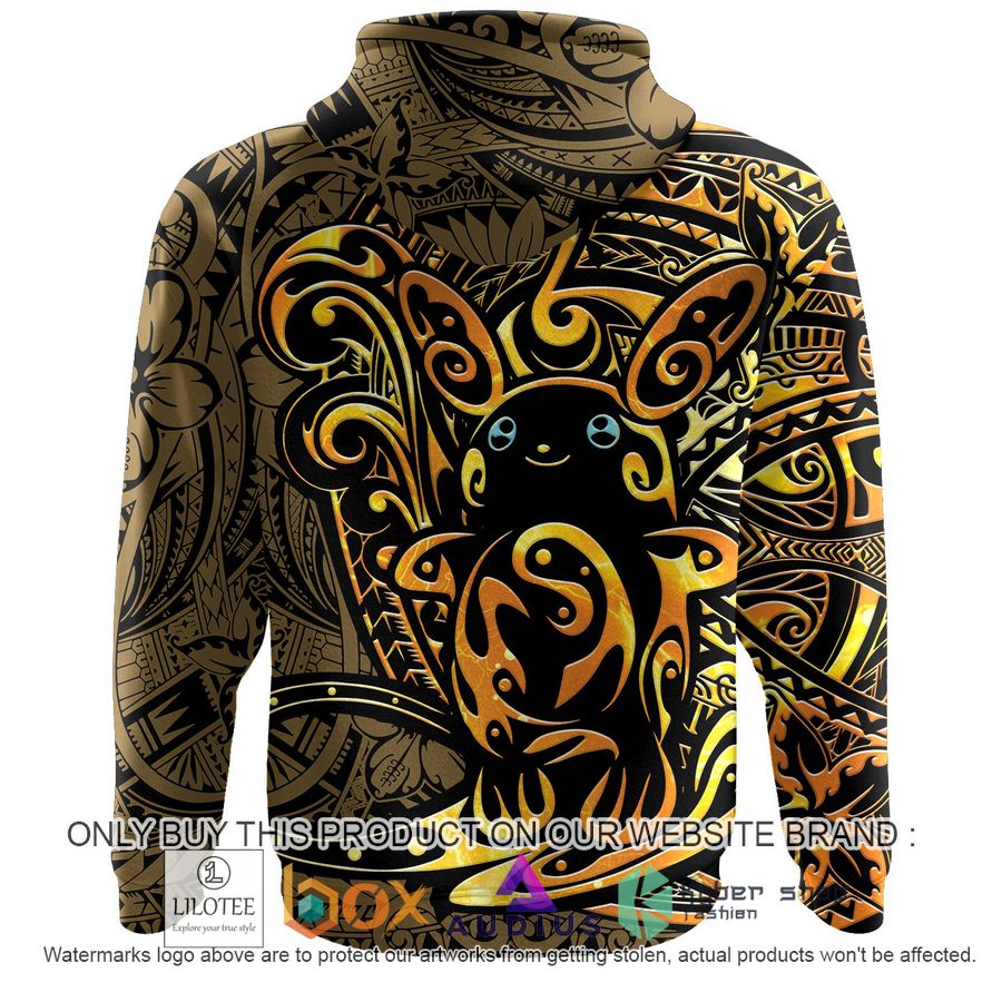 Alolan Raichu Polynesian 3D Hoodie 3 alolan raichu polynesian 3d hoodie 3 50110