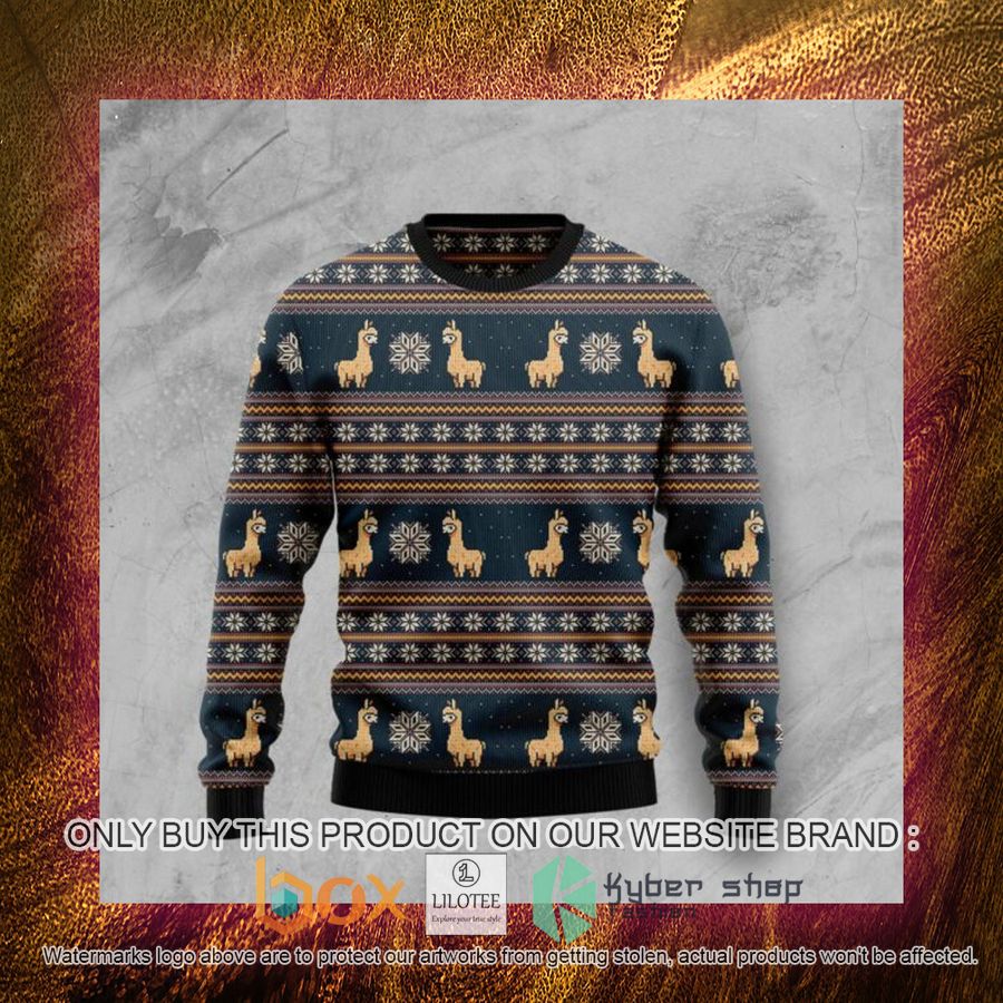 Amazing Llama Ugly Christmas Sweatshirt 4 amazing llama ugly christmas sweatshirt 4 83793